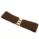 Wide Waist Elasticated Woman Belt, GLORIA Made in France