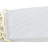 Ceinture femme élastique large à boucle 3 boutons, GLORIA Fabriqué en France