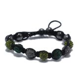 7 Perlen Perle Shamballa Armband, SARA