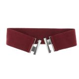 Ceinture femme élastique coton, Fabriqué en France, YVETTE