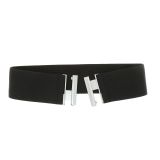 Ceinture femme élastique coton, Fabriqué en France, YVETTE