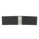 Ceinture femme élastique coton, Fabriqué en France, YVETTE