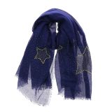 sensation coton, Star, woman scarf, NUARA