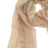 Woman's scarf with sequins, ELYNN