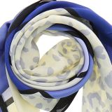 Foulard pour Femme 70 x 70 cm en Polyester haute qualité, sensation Soie, MILY