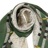 Schal für Frauen 70 x 70 cm Polyester, Hohe Qualität, Seidensensation, SINDA