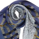 Foulard pour Femme 70 x 70 cm en Polyester haute qualité, sensation Soie, SINDA