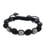 AOH-34BI bracelet Black-White - 1745-5796