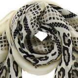 Foulard pour Femme 70 x 70 cm en Polyester haute qualité, sensation Soie, SILVA