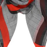 Foulard pour Femme 70 x 70 cm en Polyester haute qualité, sensation Soie, KETTY