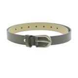 Women genuine Italian leather belt LUNA, Made in France