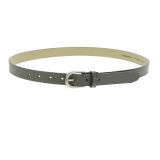 Women genuine Italian leather belt LUNA, Made in France