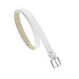 Ceinture femme 2 cm Véritable CUIR ITALIEN, LINDA