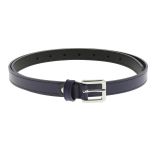 Ceinture femme 2 cm Véritable CUIR ITALIEN, LINDA