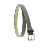 Ceinture femme 2 cm Véritable CUIR ITALIEN, LINDA