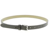 Ceinture femme 2 cm Véritable CUIR ITALIEN, LINDA