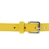 Ceinture femme 2 cm Véritable CUIR ITALIEN, LINDA