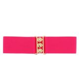 Wide Waist Elasticated Woman Belt, GLORIA Made in France