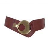 VANESSA leatherette large belt