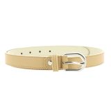 Women genuine Italian leather belt LUNA, Made in France