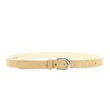 Women genuine Italian leather belt LUNA, Made in France