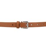 Ceinture femme 2 cm Véritable CUIR ITALIEN, LINDA