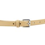 Ceinture femme 2 cm Véritable CUIR ITALIEN, LINDA