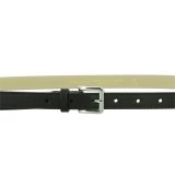 Ceinture femme 2 cm Véritable CUIR ITALIEN, LINDA