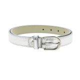 Women genuine Italian leather belt LUNA, Made in France