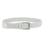 Ceinture élastique tressé et Cuir pour homme et femme, PERDERSEN