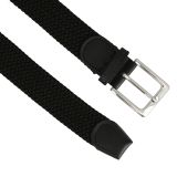 Ceinture élastique tressé et Cuir pour homme et femme, PERDERSEN