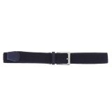 Ceinture élastique tressé et Cuir pour homme et femme, PERDERSEN