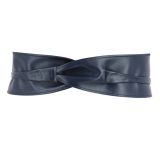 Woman Italian leather Obi belt, CASSIANE