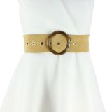 Ceinture femme Large en cuir suède fabriqué en FRANCE, ANETTE