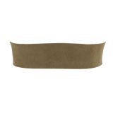 Women genuine Italian Suede Leather Belt, ANETTE, Made in France