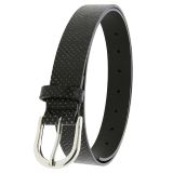 Ceinture femme en Cuir de Taureau à Tannage végétale, Ceinture femme de 3 cm de largeur, Ceinture pour jeans, pantalons, RIVOLI