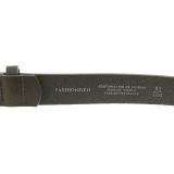 Women's belt in vegetable tanned bull leather, 3 cm wide, RIVOLI