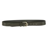 Women's belt in vegetable tanned bull leather, 3 cm wide, RIVOLI