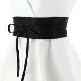 MICA large leatherette obi belt