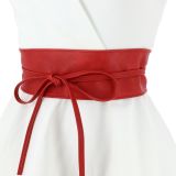 FASHIONGEN - Ceinture Obi pour Femme, Ceinture large Obi, Similicuir de Poylurethanne, haute qualité, MICA