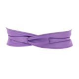 Ceinture femme Obi Cuir d'Italie, fabriqué en France, CASSIANE