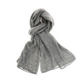 Sensation coton, Beads, woman scarf, ALOISE