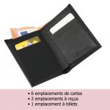 Porte cartes en cuir SAWSAN