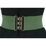 Wide Waist Elasticated Woman Belt, GLORIA Made in France