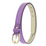 Women genuine Italian leather belt LUNA, Made in France