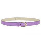 Women genuine Italian leather belt LUNA, Made in France