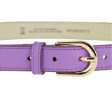 Women genuine Italian leather belt LUNA, Made in France