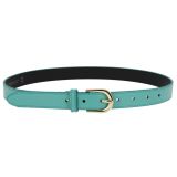 Women genuine Italian leather belt LUNA, Made in France