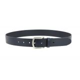 Vegetable tanned bull leather belt, for women and men, ALFONSA