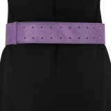 VANESSA leatherette large belt